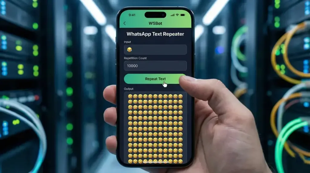 WSBot's WhatsApp Text Repeater