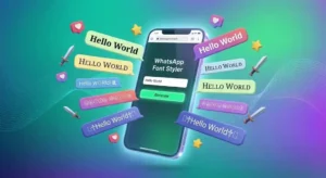 WhatsApp Font Styler