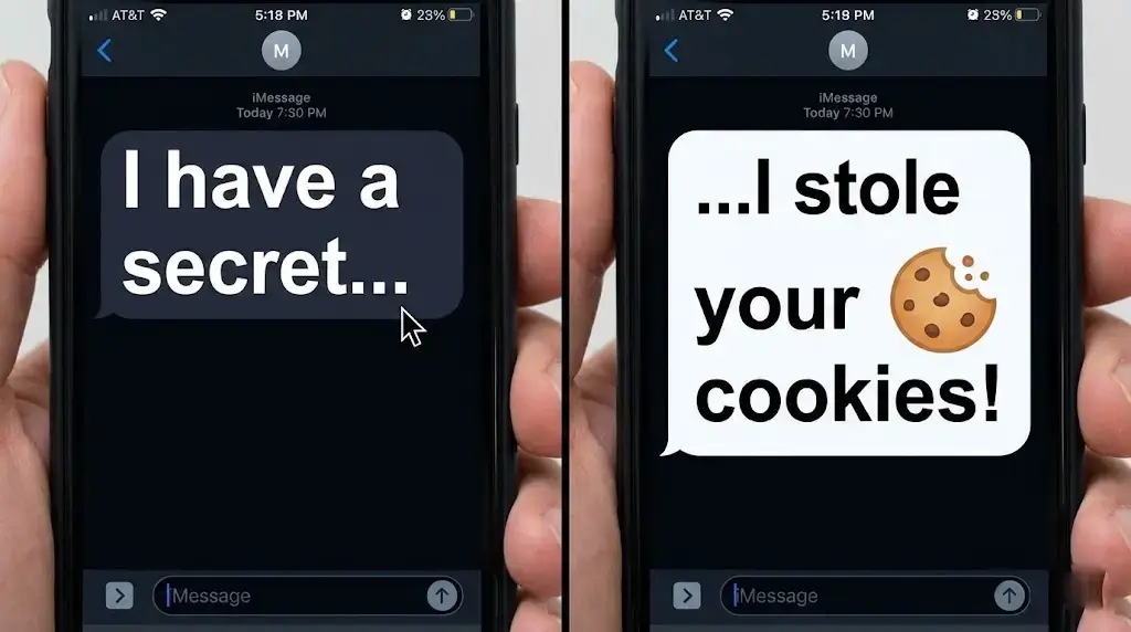 Step by step guide to create a WhatsApp Read More spoiler message