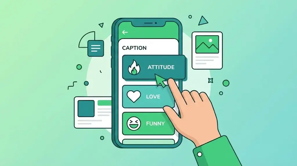 WhatsApp Status Caption Generator Tool for Attitude, Love, and Sad Quotes 2026